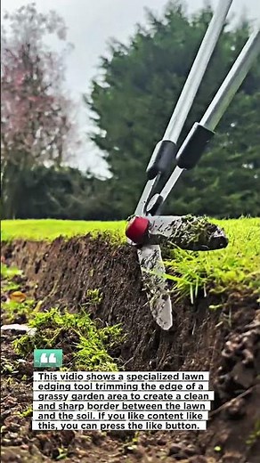 Perfect Lawn Edge Cutting Tool – Clean Garden Border Technique