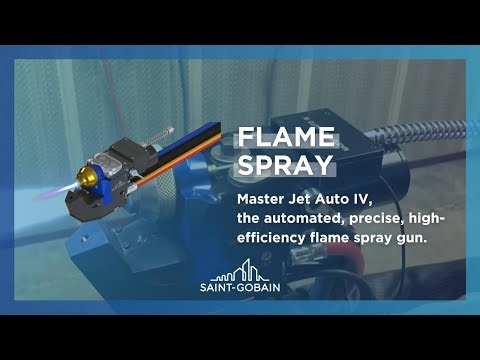 Boost your productivity with the Master Jet Auto IV flame spray system!