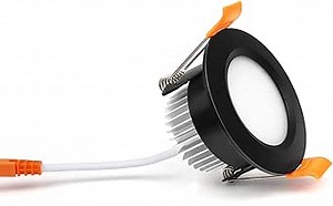 YGS-Tech 2 Inch LED Recessed Lighting, Dimmable Downlight 3W(35W Halogen Equivalent), CRI80, 2700K Ultra Warm White Ceiling Light with LED Driver(1 Pack)