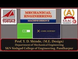 Design of Sliding Contact Bearing_Part 1_Machine Design II