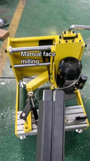 Manual Face Milling Machine for Aluminum Profiles
