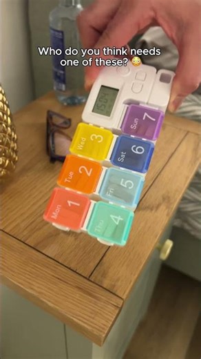 The pill box that actually works #health #musthave #gadgets
