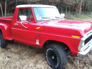 Ford F100 1976 4x4 Stepside V8 Flowmaster super 44 Hillbilly Redneck Truck