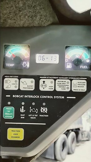 BOBCAT T190 CODE 06-13