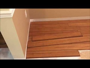 Glue Down installation method - Simple, easy, and a great DIY option for bamboo flooring!