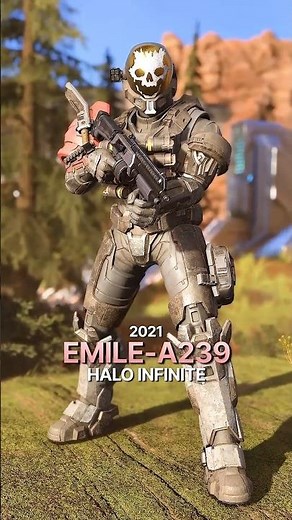 Evolution of Emile-A239 in Halo (2010-2026)