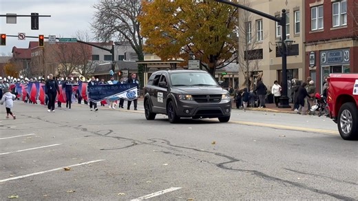 Veterans Day Parade❤️🤍💙🎶🇺🇸 | Central Valley High School Marching Band