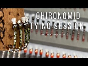 Fly Tying Session | Green Chironomids