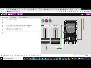 ESP32: RGB LED and Slide potentiometer