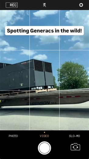 Generac Official on Instagram: "What your phone sees when you spot a Generac in the wild!  Where have you seen a #Generac lately? Tag us!"