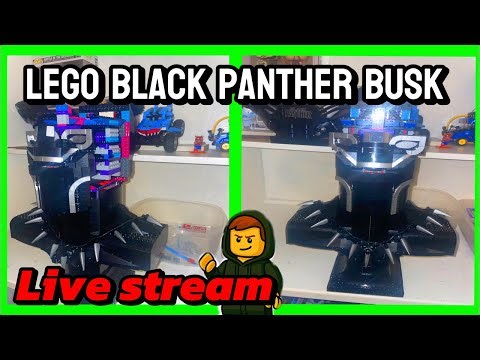 Lego live building Lego Marvel Black Panther #lego #marvel #legobuilding