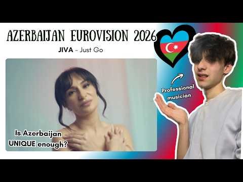 CLASSICALLY TRAINED MUSICIAN REACTS TO AZERBAIJAN EUROVISION 2026 🇦🇿 | JIVA ‘Just Go’ analysis