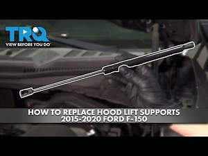 How to Replace Hood Lift Supports 2015-2020 Ford F-150