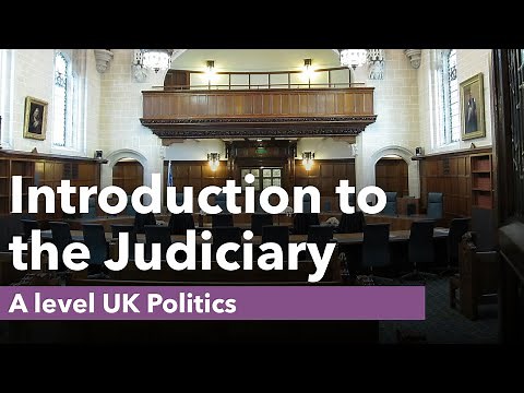 Introduction to the Judiciary - A level Politics