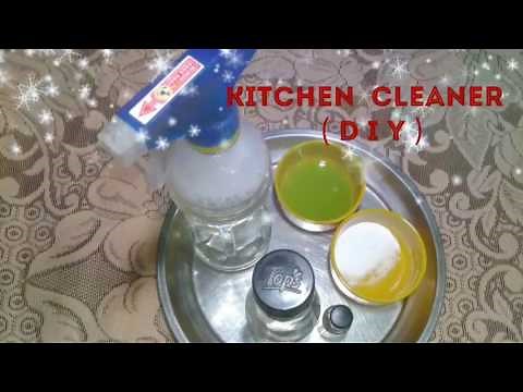 Diy Cleaner for Kitchen/ Cleaning Hacks/ Make Your Own Natural Homemade Cleaner/ Diy Kitchen Cleaner
