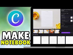 How To Make A Notebook In Canva (2026) - Design & Print Notebook Using Canva For KDP Etc.