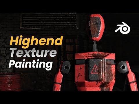 Highend Texture Painting in Blender 4.0
