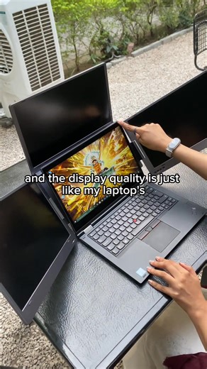 225K views · 705 reactions | Here’s how the triple boost 14 pro has been able to take my productivity to another level even while working on the go ‍ #tech #techgadgets #newtech #monitor #wfh #coolfinds #coolgadgets #tech #amazonfinds | Aura-Displays.com | Facebook