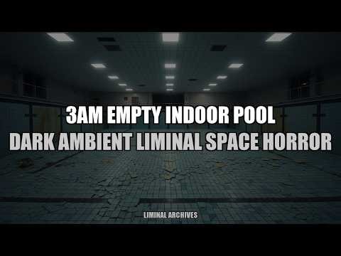 Empty Indoor Swimming Pool | Liminal Space Horror | 3 Hours | Liminal Archives