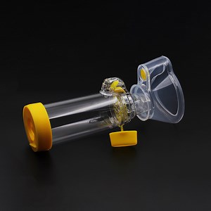 [Hot Item] Valved Holding Aerosol Chamber Clear Spacer Asthma Inhaler