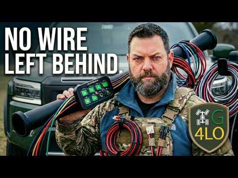 Auxbeam RA80 Switch Panel Install | No Wire Left Behind | 2025 Nissan Frontier Build Series