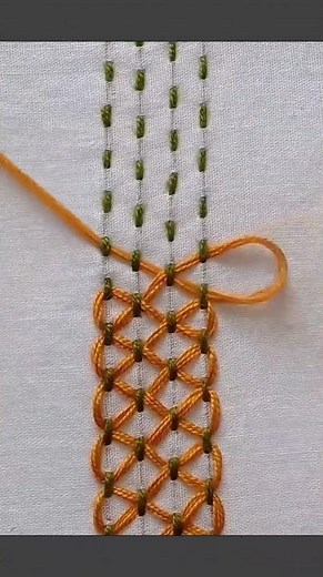 Cross stitch embroidery, easy steps to create beautiful patterns #sewing #needlework #handmade