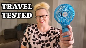 Watch Mini Handheld Fan, USB Desk Fan, Small Portable Table Fan on Amazon Live