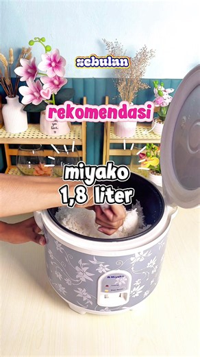 Rice Cooker 1.8 Liter Miyako Hemat Listrik — Harga Murah Live