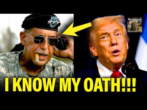 FED UP Lt. General RIPS Trump PENTAGON DISASTER