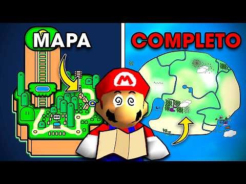 I MAKE THE COMPLETE MAP OF ALL MARIO GAMES