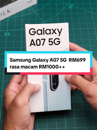 Unboxing the Samsung Galaxy A07 5G: A Premium Experience