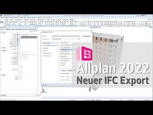 ALLPLAN 2022 Export IFC Files