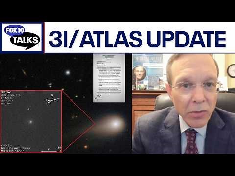 MYSTERY DEEPENS: New images of interstellar 3I/Atlas show ‘no tail’ | FOX 10 Talks | FOX 10 Phoenix