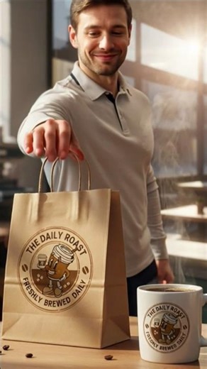 Custom Coffee Shop Logo Design | Cafe Branding & Mascot Logo