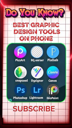 Best Graphic Design Apps on Phone 📱🔥 (Top Free Tools 2026)
