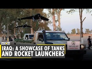 Iraq: A showcase of tanks and rocket launchers in anniversary parade