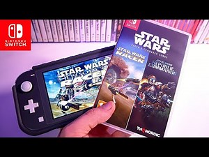 Star Wars Racer & Republic Commando Nintendo Switch UNBOXING & GAMEPLAY