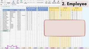 Leave Tracker Excel Template (100 Employee) | Absence Tracker, Leave Planner, Annual Leave, Sick Leave, Absence Calendar - Etsy