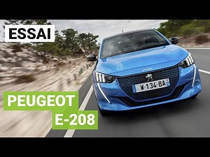 PEUGEOT e208 test: first contact!