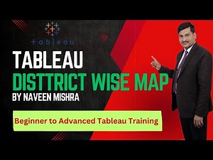 How to Display District-Wise Data on Tableau Map | Step-by-Step Guide