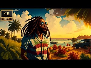 Reggae Roots & Dub | Chill Vibes | Caribbean Views in Stunning 4K