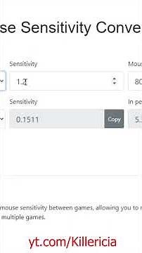 How to convert sensitivity for any game in less than 30 seconds PT.2 - SECOND SITE