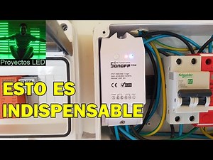 Lo mejor que me paso en la vida. Como instalar sonoff pow