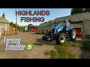 FS25 Highlands Fishing DLC – How to Use Boats & Start Fishing!