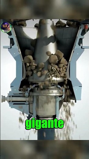 🪨⚙️🏗️ How does a gyratory crusher work?