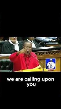 Parliament Erupts as Malema Calls for Zuma’s Impeachment