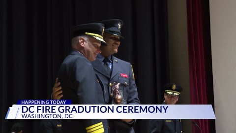DC Fire and EMS graduation ceremony