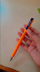 Unboxing classmate octane saffron color fountain pen