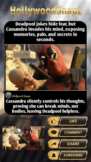 Deadpool Mind Control Scene 😱 | Cassandra’s Dark Power Revealed