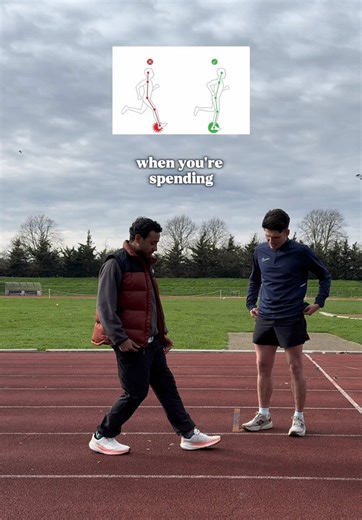 Comment “SPRINGY” and I’ll send you a free week of running drills 🏃🏽💨 Most runners spend too long on the ground. If you want to run more efficiently, you need to get off the ground quicker. Think about pulling your foot off the ground sooner. That’s what helps improve cadence and reduce unnecessary impact through your joints. This small change will make your running feel lighter and smoother.